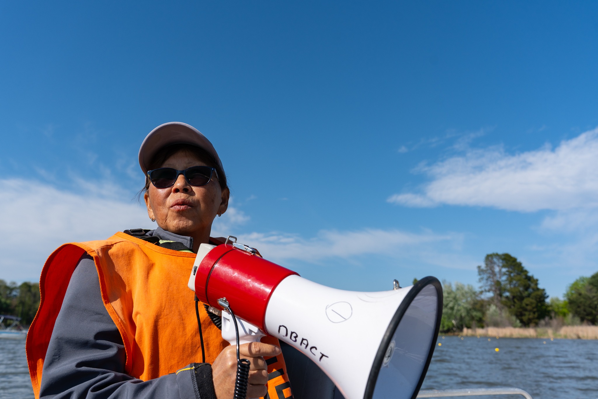 Dragon boat official